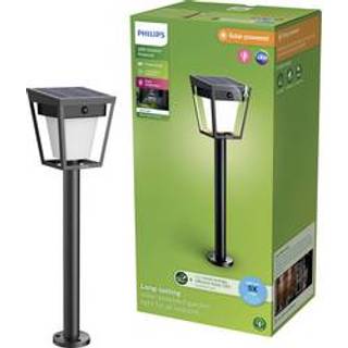 Philips LED-lampe med jordspyd Nissa UE, plast, IP44