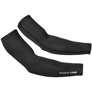 GripGrab UPF 50+ UV Protect arm sleeves sort - Størrelse Medium