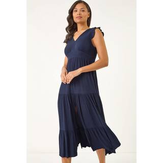 Roman Crinkle Tiered Frill Maxi Dress38