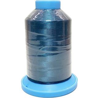 A&E Robison -Anton Machine Embroidery Thread #122 Super Bright Polyester - 40 v?gt (120/2 Polyester) 5500 yard King Spool - Venus Blue #9100