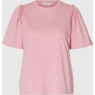 Bomuld Med Flæser T-shirt