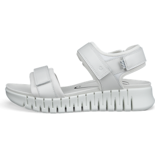 ECCO Gruuv Sol W - Højhælet sandaler i læder til damer - Hvid - Size: 38 (UK 5-5.5)