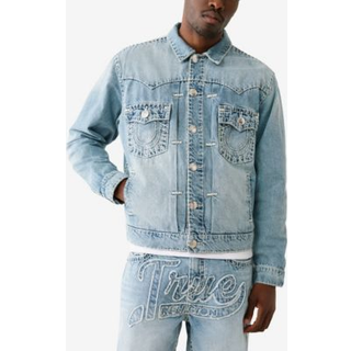 True Religion Oversized Super T Jacket Blue