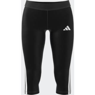 Essentials 3-Stripes leggings 3/4 længde - Black - M