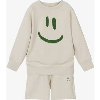 Molo Alw Soft Pants White Noise 116 cm  Hvid  116 cm  Unisex