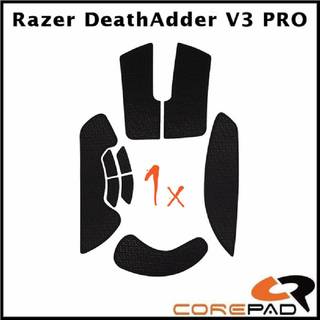 Corepad Soft Grips til Razer DeathAdder V3 PRO - Rød