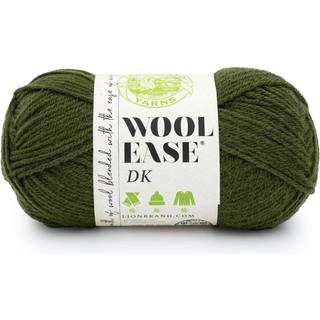 Lion Brand Wool-Ease DK Yarn Yarn til strikning af hækling og håndværk Oliven 1 Pack