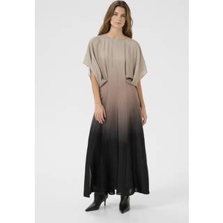 KBUrsula Kjole, Ursula Print Simply Taupe, 38