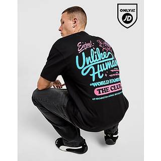 Unlike Humans Club T-Shirt, Sort - M