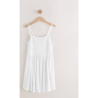 Next Stroppet Tekstureret Jersey Mini Kjole - EU 44 (UK 16)