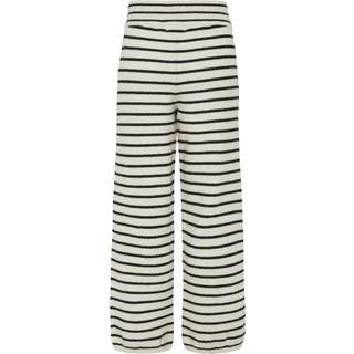 PIECES dame bukser PCPENNA - Whitecap Gray black - XS
