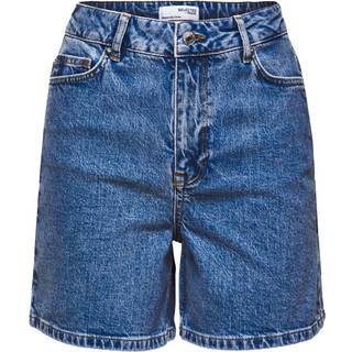 Højtaljede Denimshorts