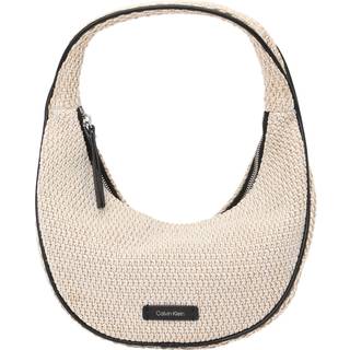 Raffia Hobo Bag - White - One Size