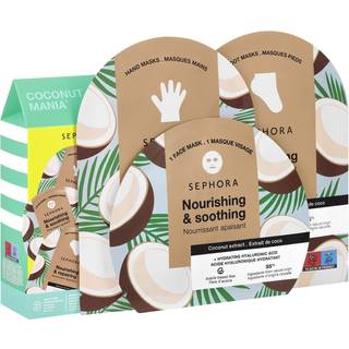 Sephora Collection - Coconut Mania - Sæt Med Masker Til Ansigt Og Krop - Colorful Cocomasks Set-25 - For Women