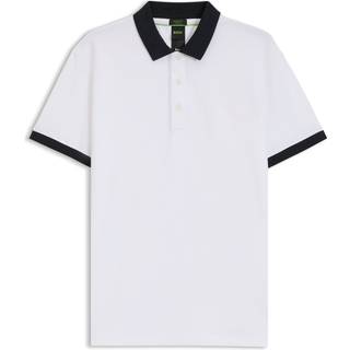 BOSS Green Herren Polo-Shirt weiß