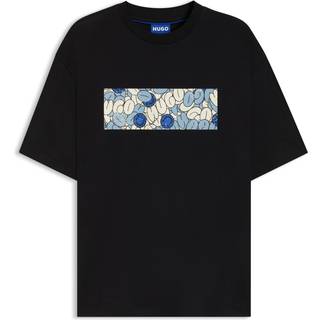 T-shirt i bomuldsjersey med logografik