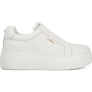 Dune London Dune London Pearl White Esthie Slip On Trainers
