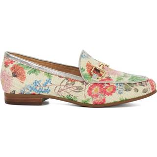 Dune London Dune London Natural cream Regular Fit Glair Branded Snaffle Leather Trim Shoes