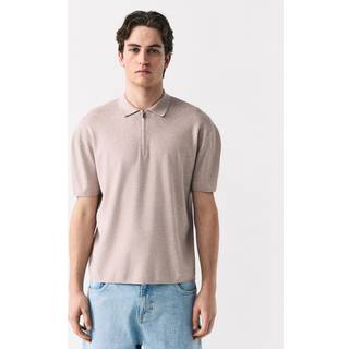 Next Relaxed Fit Premium Kortærmet Knit Polo-skjorterMiddel