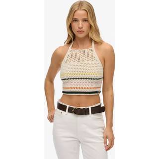 Superdry Superdry Afkortet Snøre Hæklet Top