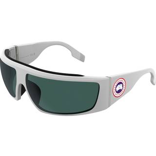 Canada Goose GC25600S 101 76 Solbriller Mænd Hvid - Matte White - 76mm