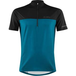 Löffler Bike Shirt Half-Zip Glow Cykeljersey Herrer størrelse 58 farve blå