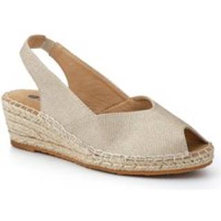 Pavers Pavers espadriller med kilehæl