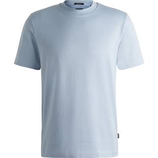 T-shirt i merceriseret bomuld med mikromønster