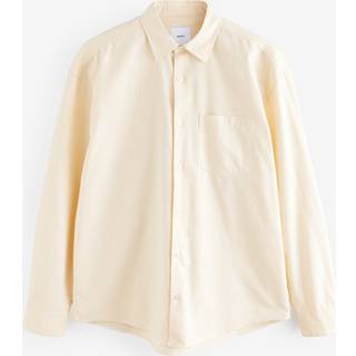 Next Yellow Stripe Long Sleeve Oxford 100% Cotton Shirt