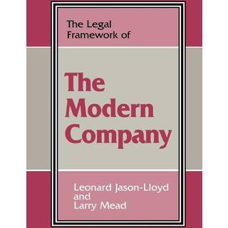 The Legal Framework of the Modern Company
