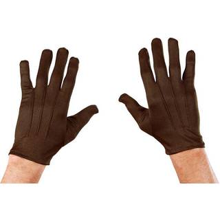 Brune korte handsker