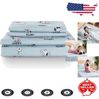 Berkshire t?ppe jordn?dder b?rneark s?t fuld st?rrelse - 4 stykker jordn?dder snoopy forskellige f?lelsesark skala grumset bl? s?de karakter snoo