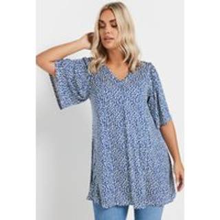 Yours Curve Yours Curve Plisseret Front Swing Top