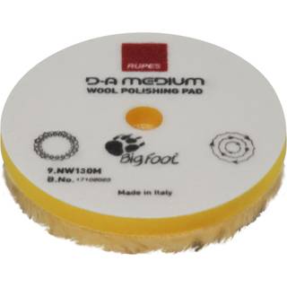 Rupes DA Medium Yellow Precision Wool Polishing Pad