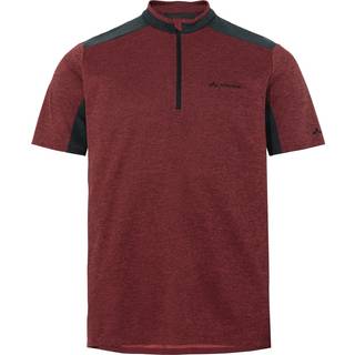 Vaude Tamaro Half Zip Shirt IV Cykeljersey Herrer størrelse XXL farve rød