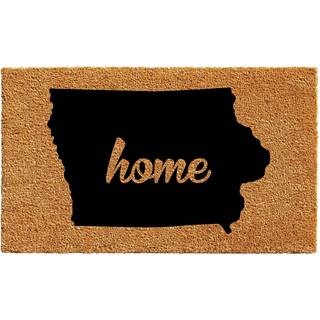 Calloway Mills 105231830 Lowa Doormat 18 """" X 30 """" Naturlig/sort