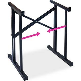 Liquid Stands Portable Audio Mixer Stand - Angleed Foldbar & Justerbar Studio Music Mixer Synth MPC Stand for Drum Machines DJ Drejeblads Audio R