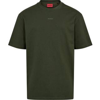 HUGO Dapolino T Shirt Dark Green