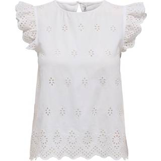 ONLY Top - Lou Life - Bright White