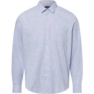 Maerz Herren Hemd blau meliert