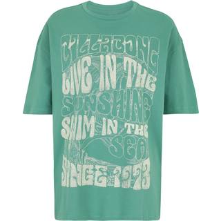 Billabong Women's Highest Tide T-shirt Damer størrelse XS farve grøn