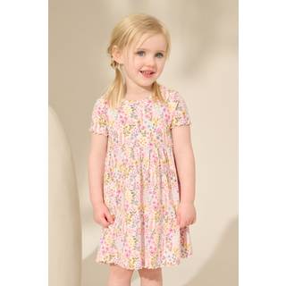 Next Floral Short Sleeve Jersey Summer Dress (3mths-7yrs)