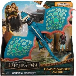 Dragons Movie Viking&Dragon-Deadly Nadder&Astrid