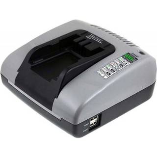 Powery Batteri-Lader med USB til Black & Decker GPC1800