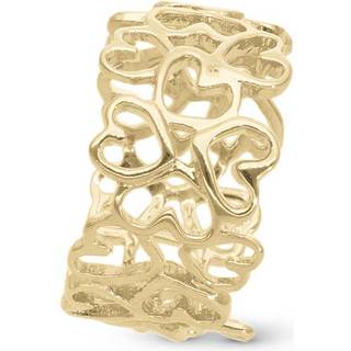 Christina Jewelry Heart in Heart ring i forgyldt - Str. 49