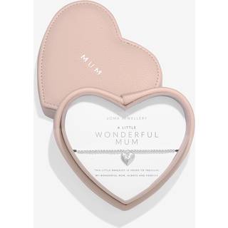 Joma Boxed Wonderful Mum Heart Bracelet - Silver - 17.5cm