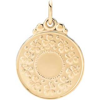 Lund Copenhagen rundt vedhæng i 8 karat med fadervor