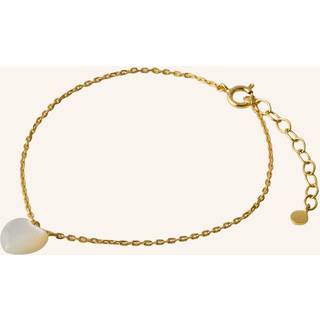 Pernille Corydon Ocean Heart armbånd forgyldt sølv - b-387-gp