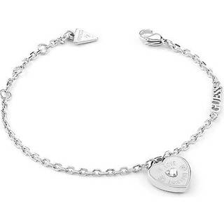 Guess JUBB05057JWRHL Damen-Armband Heart Charm L