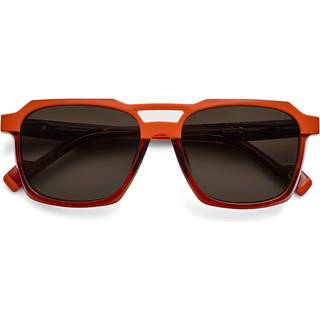 Etnia Barcelona Fermin Polarized OG 56 Solbriller Mænd Orange - Shiny Orange Solid Laminate - 56mm